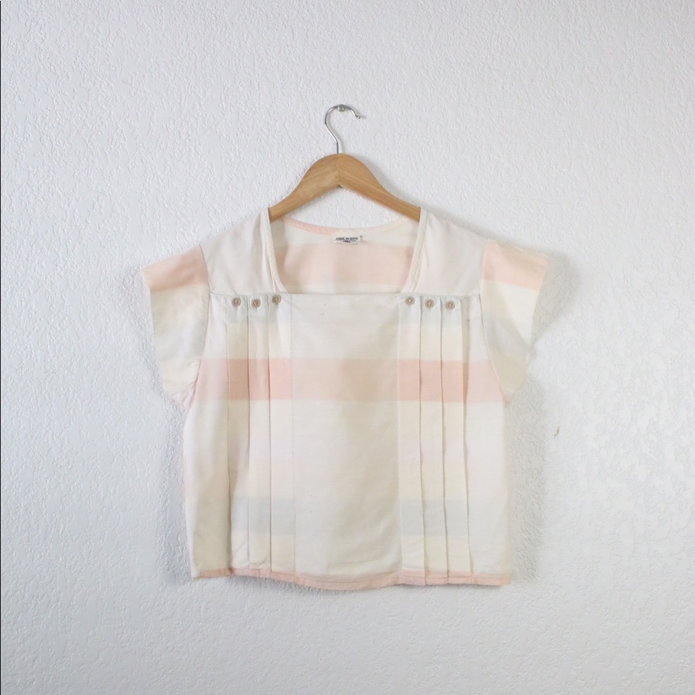 80’s Vintage Cotton Top Sz: M